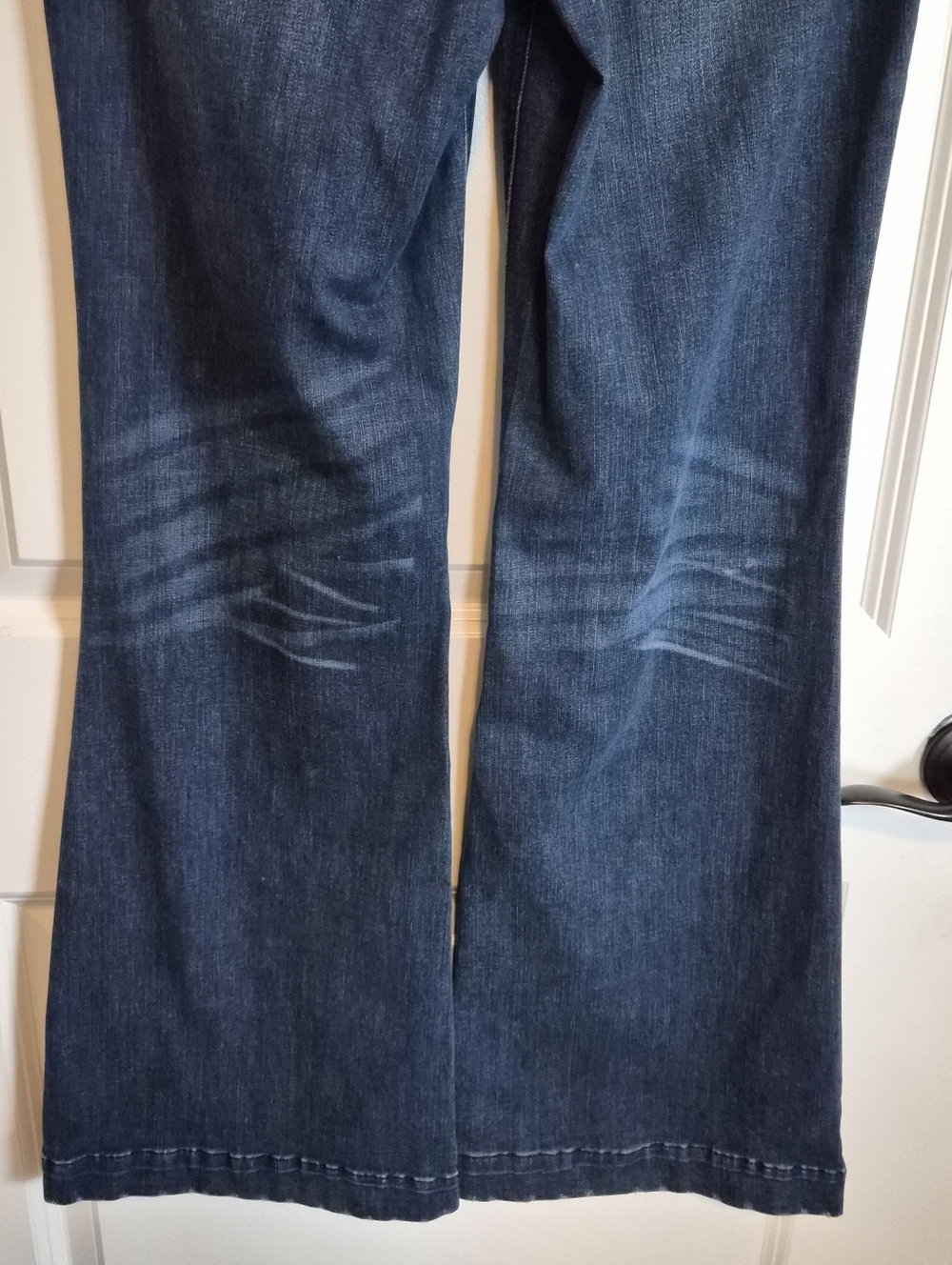 NWOT Democracy Dark Blue Flare Jeans Women's Size 4 - Picture 7 of 8
